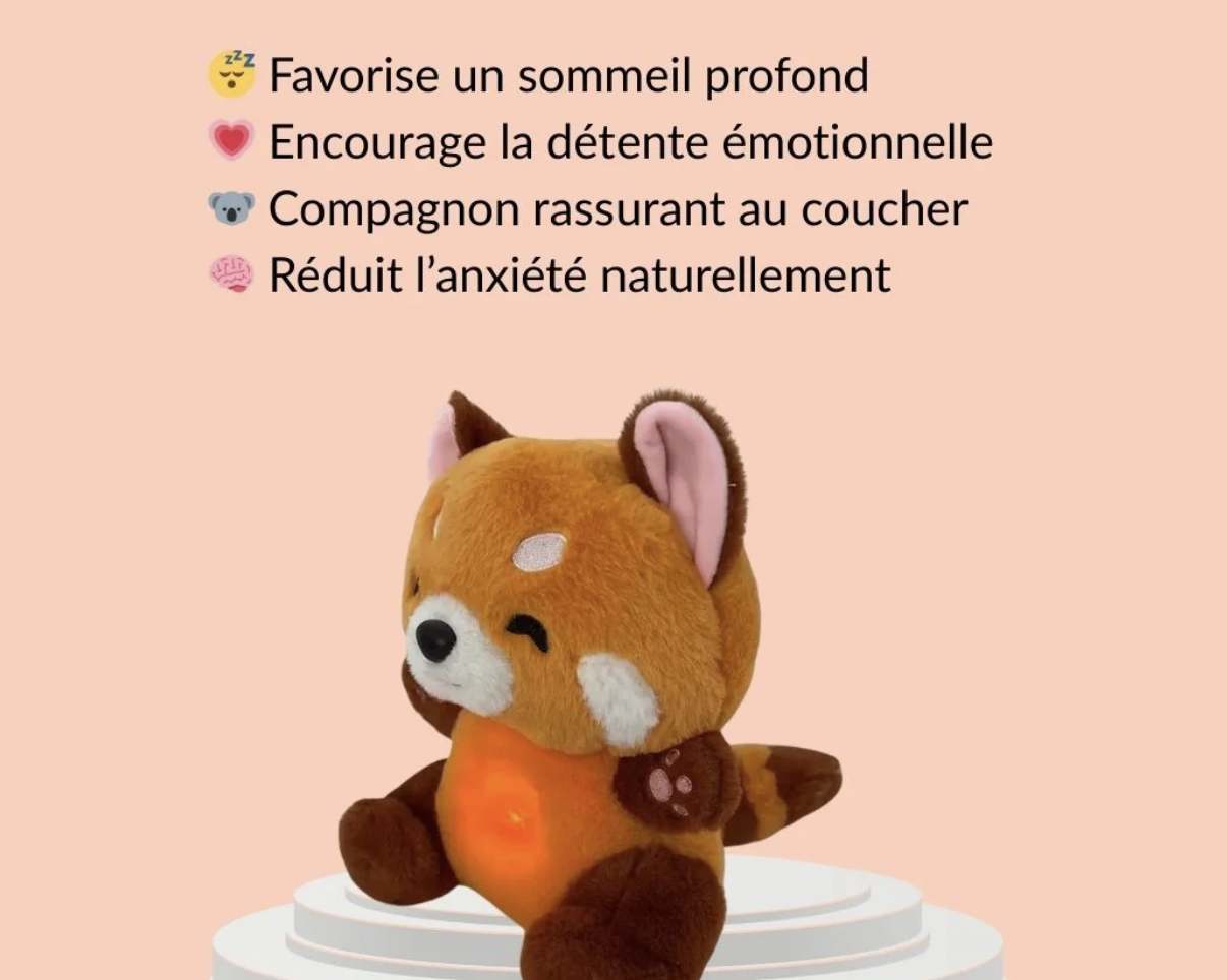 La peluche mignonne